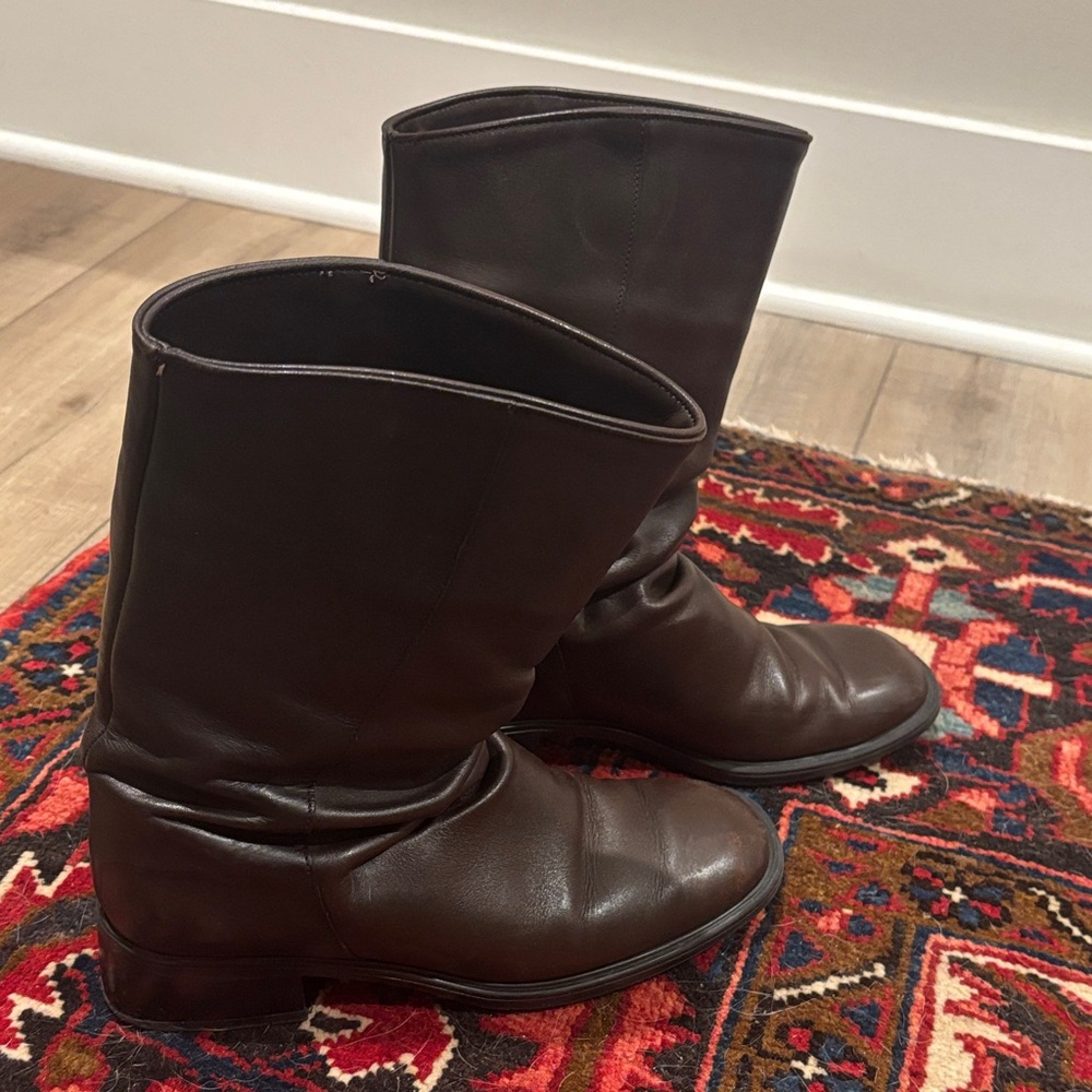 Brown Leather Boots